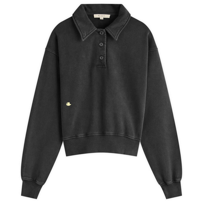 Світшоти JW Anderson JW Anderson Polo Sweatshirt, Size Large чорний | JW0243-PG1843-781