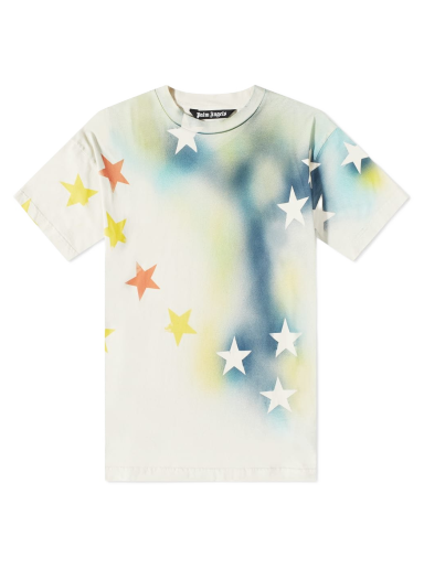 Футболка Palm Angels Sprayed Stars Tee Різнокольоровий | PMAA072S23JER0080184