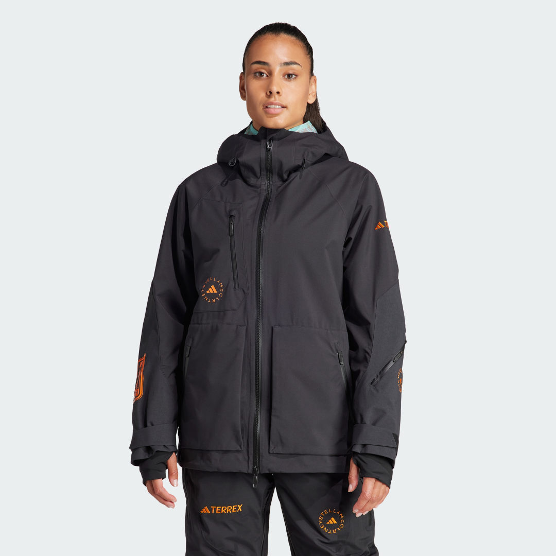 Куртка adidas Performance by Stella McCartney adidas by Stella McCartney x Terrex TrueNature Two-Layer Insulated Сірий | IP1362, 1