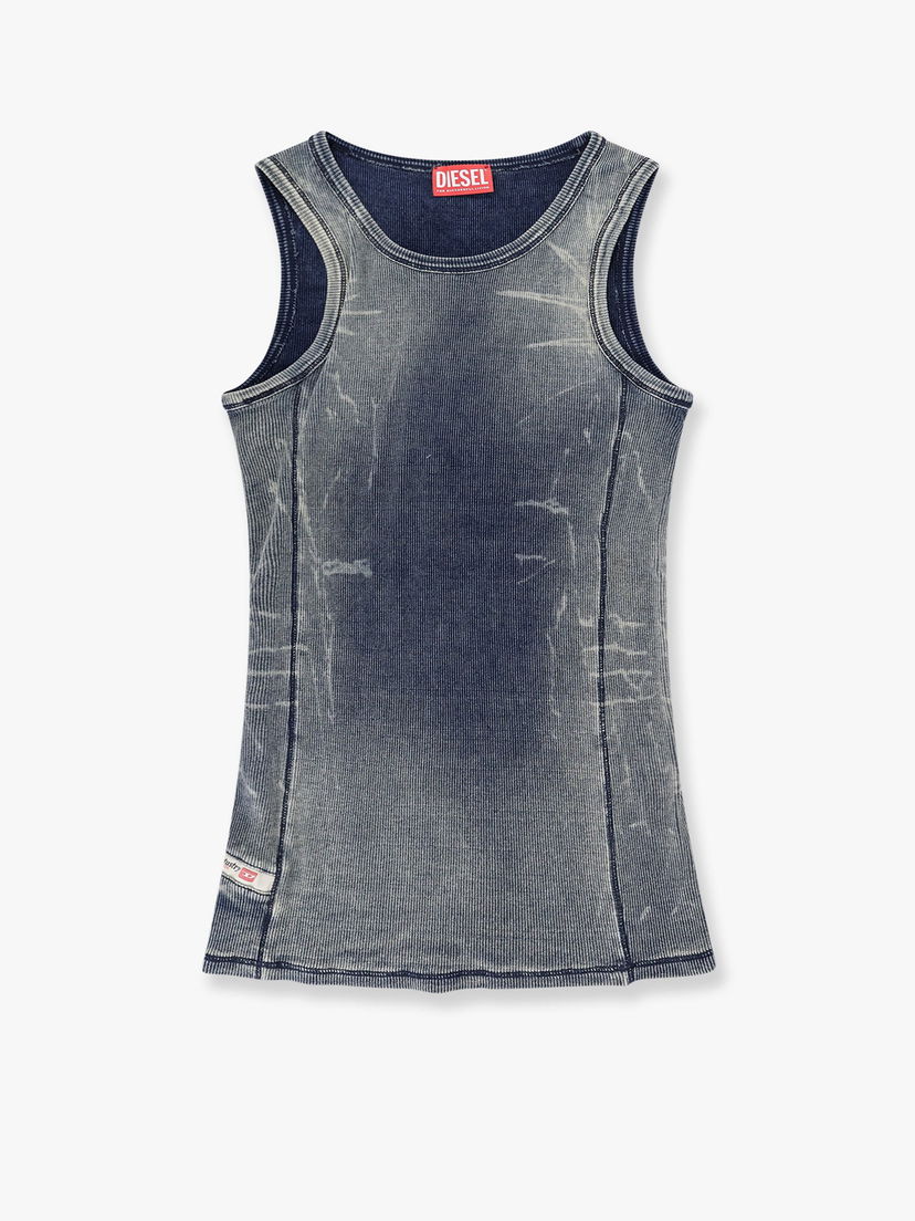 Безрукавка Diesel Sleeveless Ribbed Tank Top Diesel Синій | A191520HJBE01