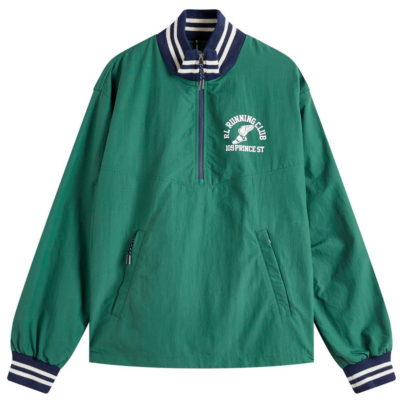 Вітровка Polo by Ralph Lauren Ralph Lauren Run Club Pullover Jacket Зелений | 710962240001