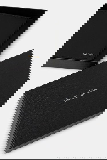 Гаманець Paul Smith Paul Smith Leather Wallet with Multi-Stripe Trim чорний | M1A.4832.CMULTI, 4
