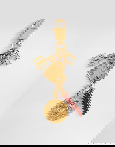 Брелоки Dolce & Gabbana Gold-Tone Keychain With Charms Металік | BI3364A65708J901, 0