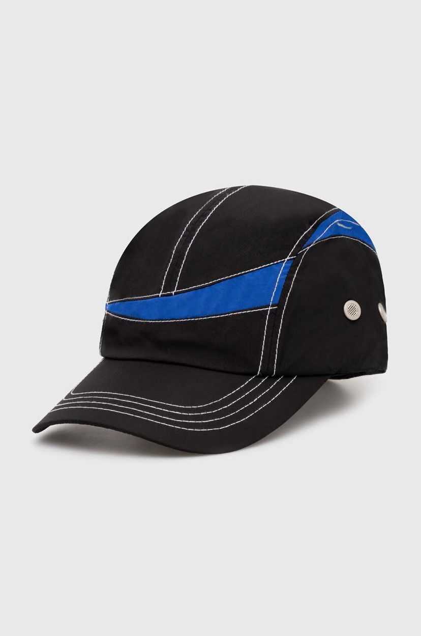 Кепка ADER ERROR Black Contrast-Stitch Baseball Cap чорний | BN01SSHW0202