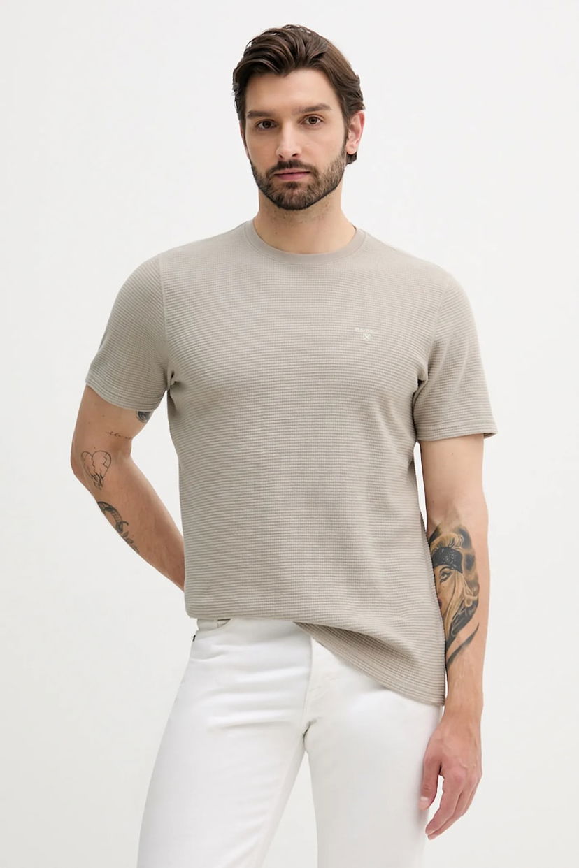 Футболка Barbour Barbour PLATFORD T-Shirt бежевий | MTS1464