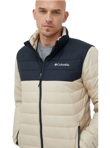 Пуховик Columbia Jacket Powder béžová barva, бежевий | 1698001