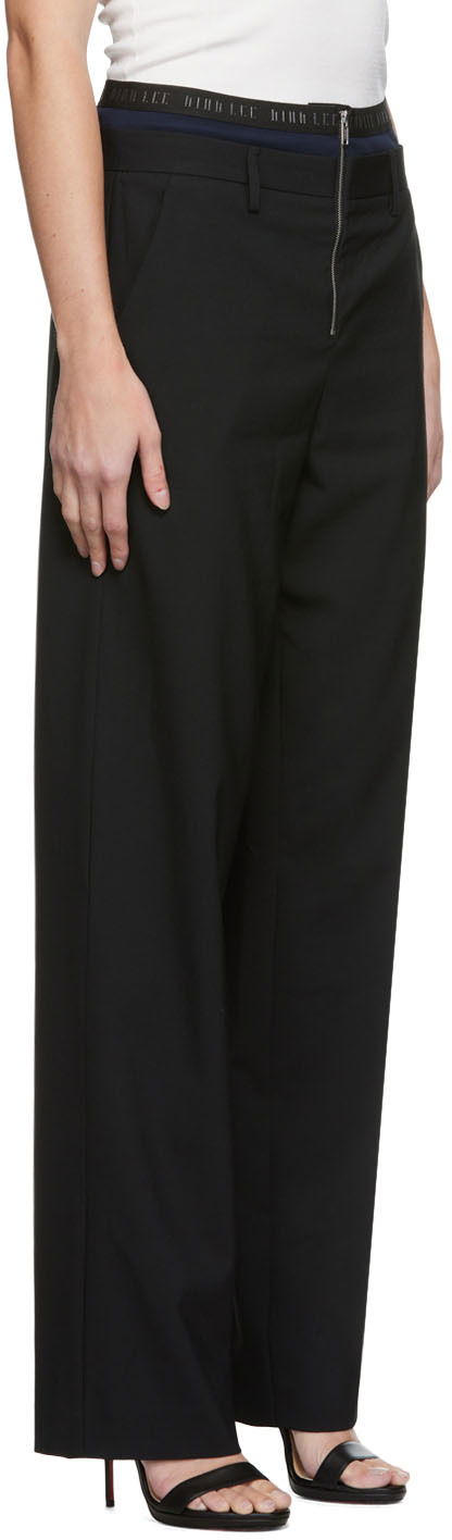 Штани Dion Lee Dion Lee Layered Trousers чорний | C2052R22, 1