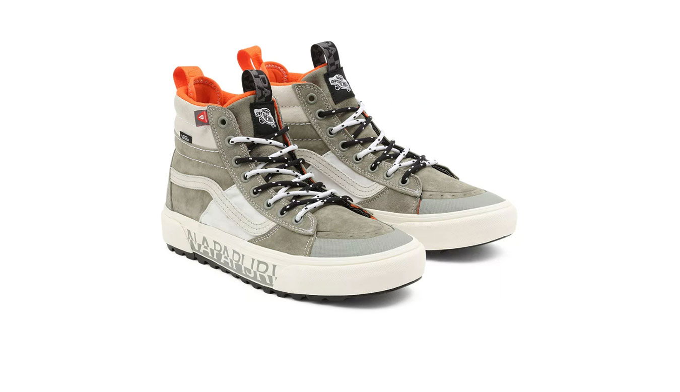 Кросівки та взуття Vans SK8-HI x Napapijri MTE-2 Forest Зелений | VN0A5HZZ8S8, 1