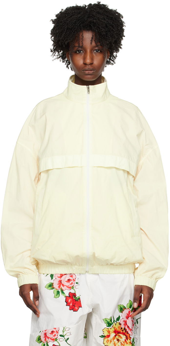 Вітровка We11done We11done Stand Collar Windbreaker Jacket Жовтий | WD-JP1-23-256-U-YE