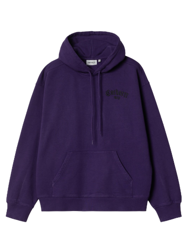 Світшоти Carhartt WIP Onyx Script Hoodie Фіолетовий | I032865_1ZT_XX