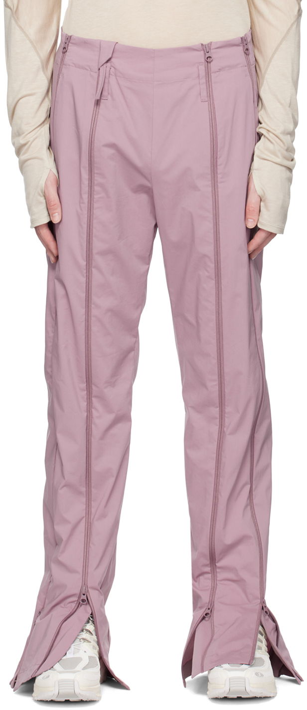 Штани Post Archive Faction (PAF) Zip Detail Straight Leg Trousers Фіолетовий | 5.0+ BTPC-LV