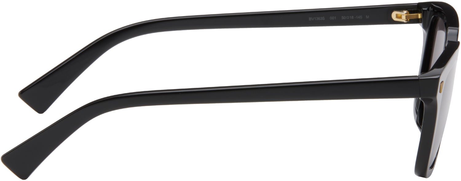 Сонцезахисні окуляри Bottega Veneta Bottega Veneta Triangle Stud Rectangular Sunglasses чорний | BV1363S-001, 1