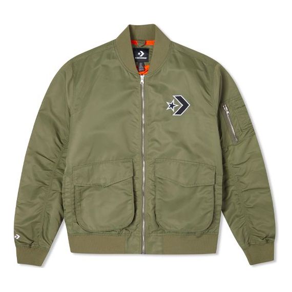 Куртка бомбер Converse Converse Loose Retro Aviator Jacket Зелений | 10024169-A02, 0