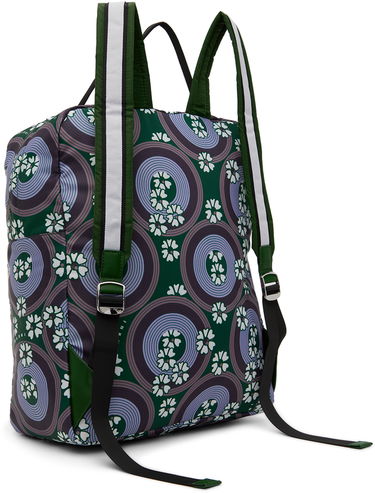 Рюкзак Marni Marni 70s Circles Print Backpack Зелений | M00965, 2