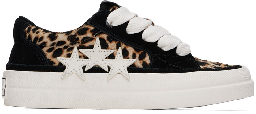 Кросівки та взуття AMIRI Leopard Sunset Skate Low чорний | AMFOSR1069