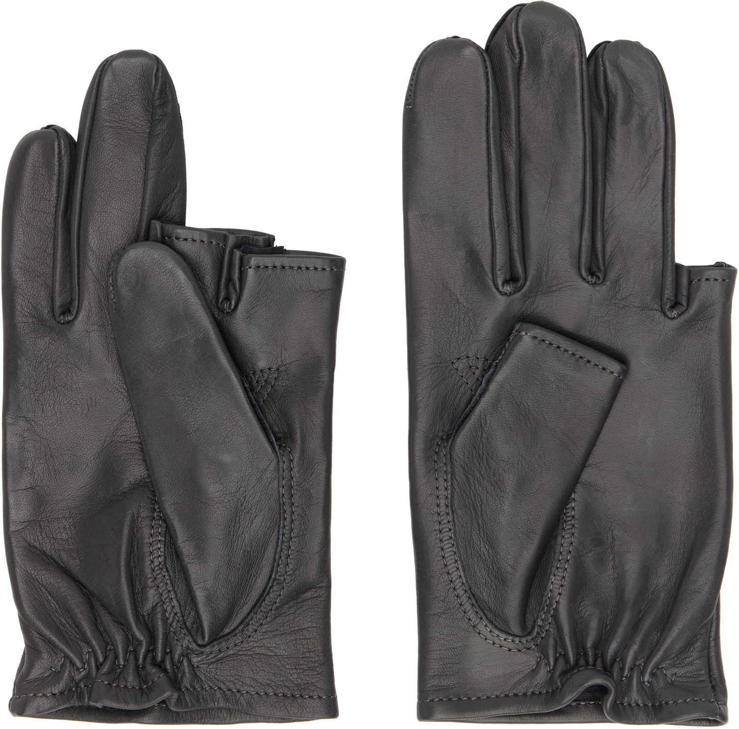 Рукавички OUR LEGACY Our Legacy Hang Loose Leather Gloves Коричневий | A2258HDL, 1