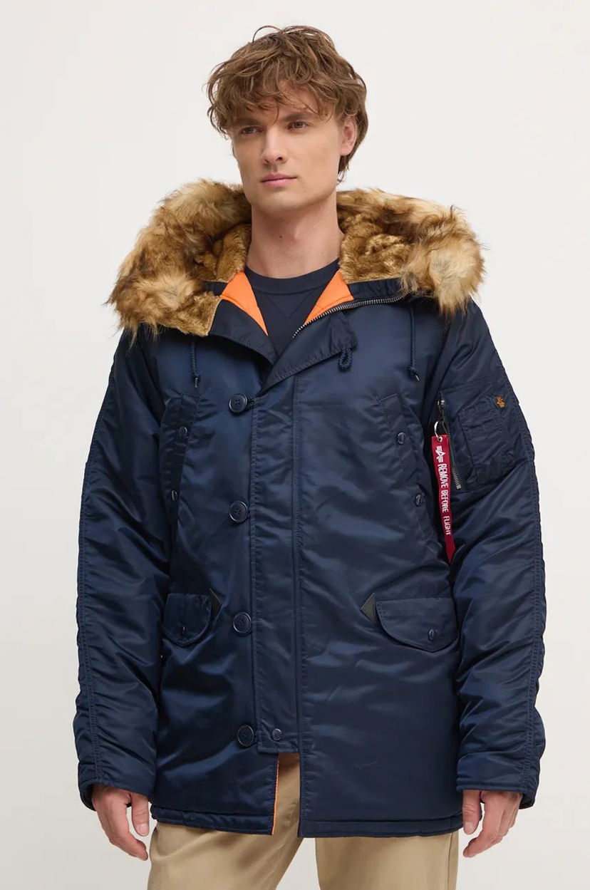 Парка Alpha Industries N3B 103141 Winter Parka Фіолетовий | 103141.07
