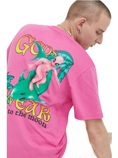 Футболка GCDS Cotton Tee Рожевий | SS23M130653