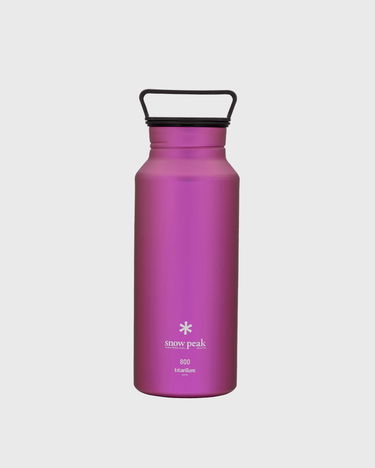 Пляшка для пиття Snow Peak Titanium Aurora Bottle Рожевий | TW-800-PI, 0