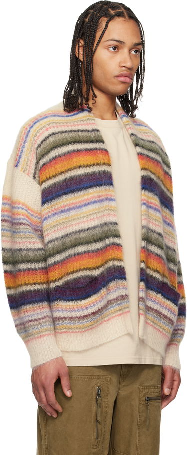 Cветр ISABEL MARANT Isabel Marant Danah Striped Open Cardigan Різнокольоровий | 25PCA0014HA-C1L09H, 1
