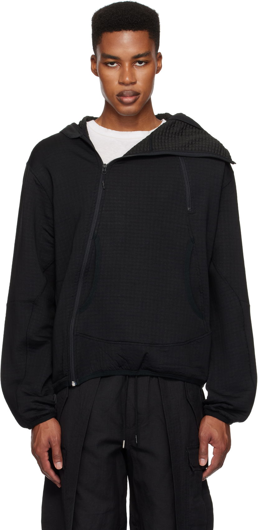 Світшоти Maharishi Polartec Air Shinobi Hooded чорний | 5277