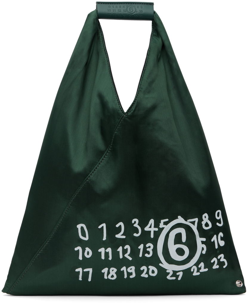 сумка-тоут Maison Margiela Small Tote Зелений | S54WD0043 P7184