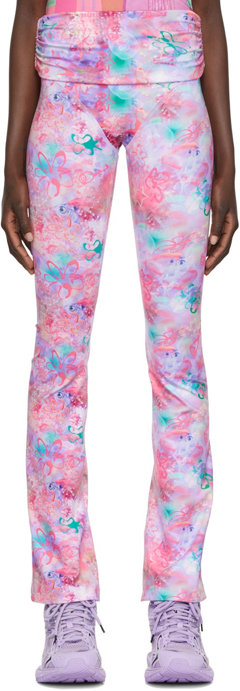 Штани Collina Strada Collina Strada Sport Printed Pants Рожевий | XX6406