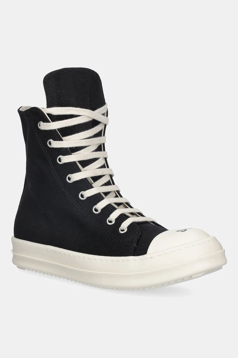 Кросівки та взуття Rick Owens Rick Owens DRKSHDW High-Top Sneaks чорний | DS02E7800.DOEP5