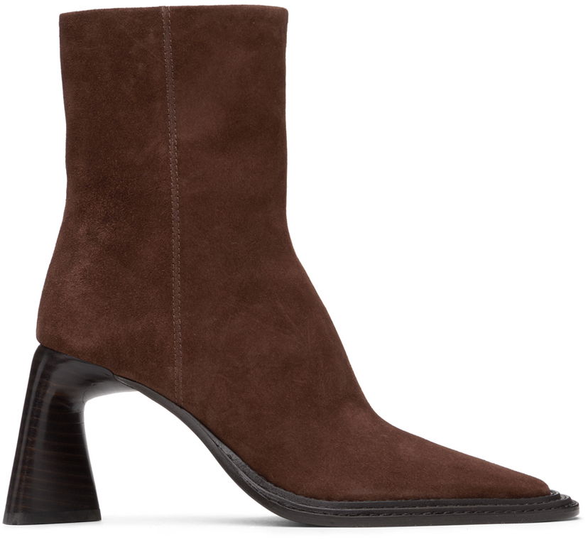 Кросівки та взуття Alexander Wang Suede Ankle Boots Коричневий | 30422B013