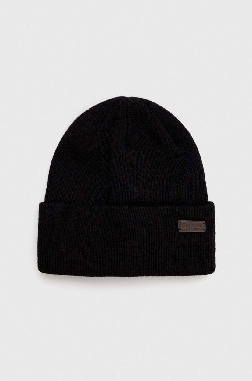 Шапка Barbour Beanie чорний | MHA0820