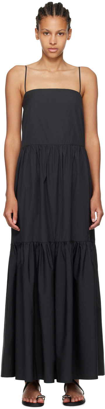плаття rag & bone Saige Maxi Dress чорний | WAW24P30104610