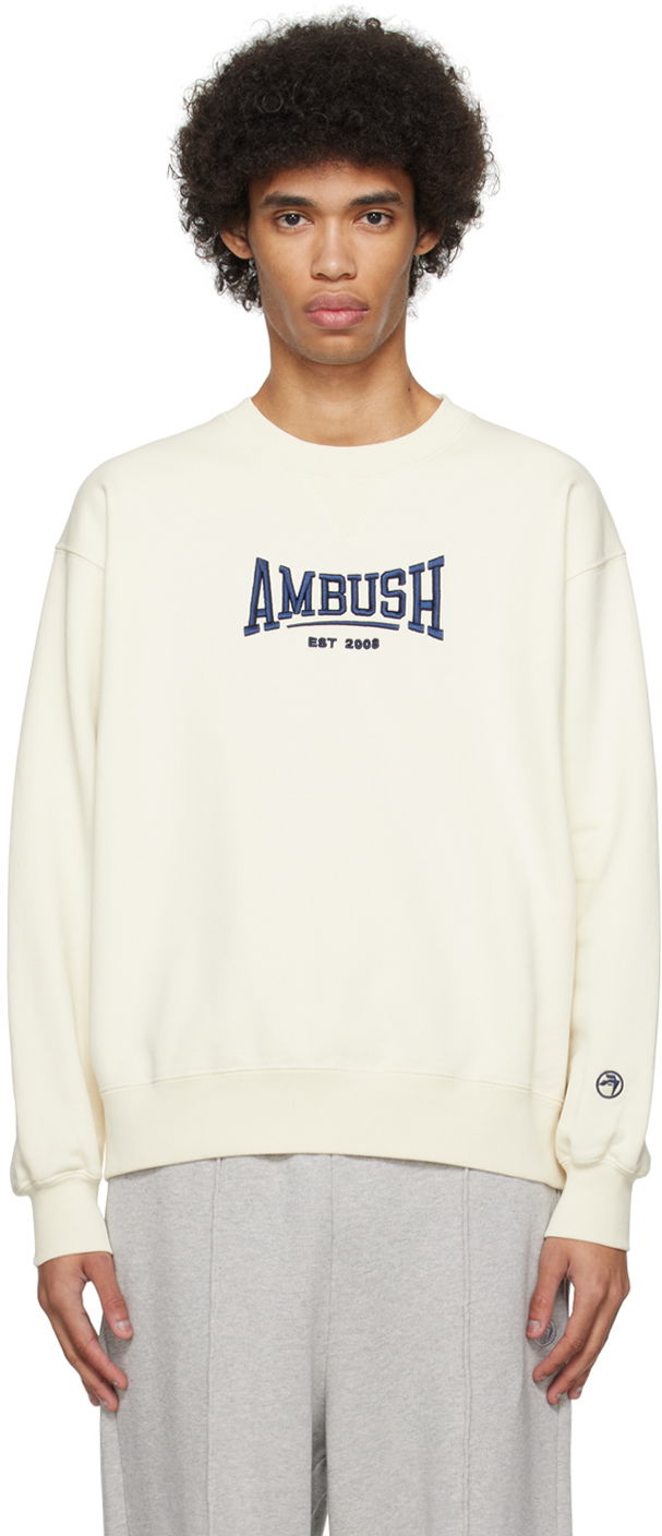 Світшоти Ambush Embroidered Sweatshirt бежевий | BMBA001S24FLE0013145