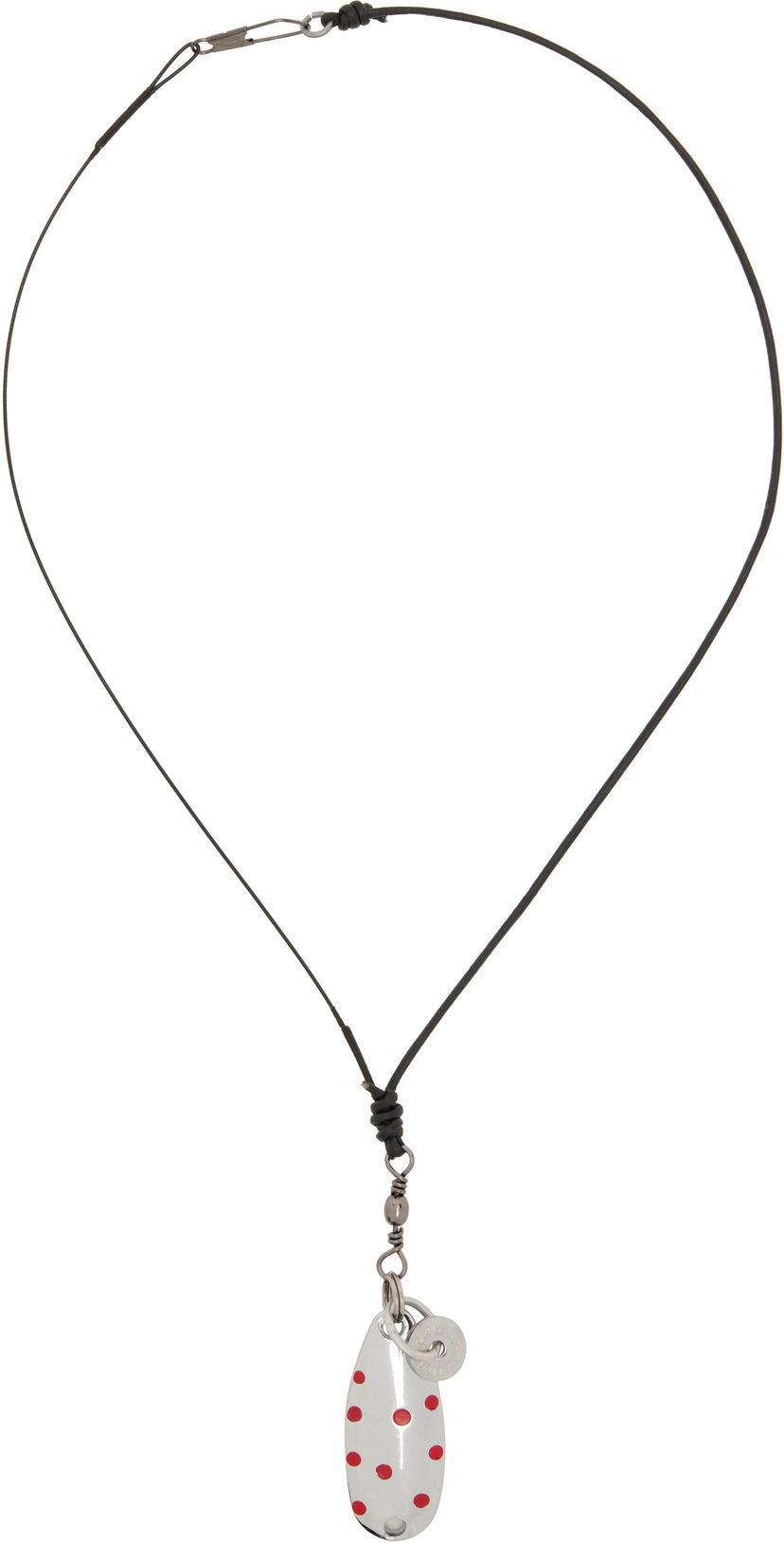 Кольє OUR LEGACY Our Legacy Angler Pendant Necklace Металік | A2258ANT