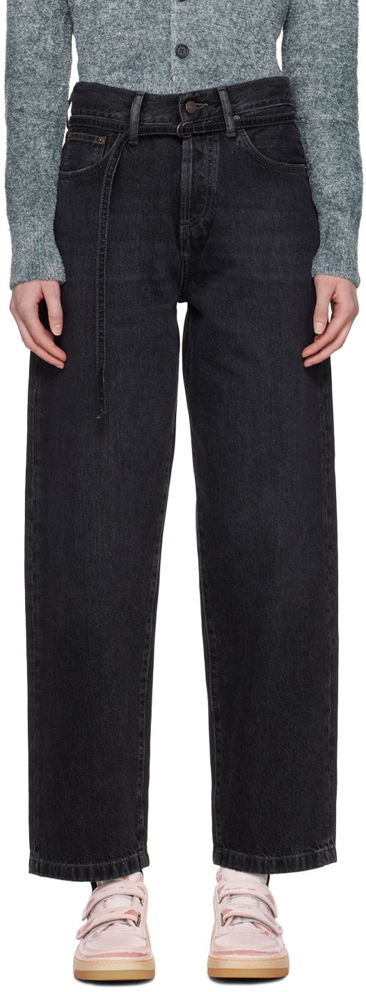 Штани Acne Studios 1991 Toj Jeans чорний | C00067-