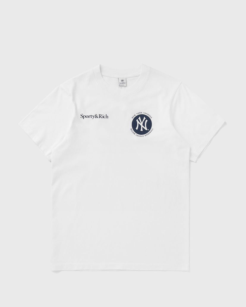 Футболка Sporty & Rich New York Yankees T-Shirt білий | TO043623659WH01