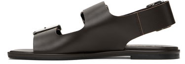 Одяг Aeyde Aeyde Thekla Leather Slingback Sandals Коричневий | A11-FS-BRNS08FL65-SS25-953-001, 2