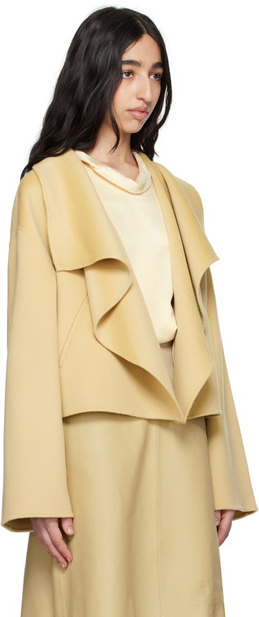 Куртка TOTEME TOTEME Signature Doublé Wool Jacket Жовтий | 252-WRO0203-FB0006, 1