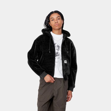 Світшоти Carhartt WIP Active Fleece Zip-Up Hoodie чорний | I033905_8, 0