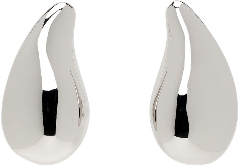 Сережки Courrèges Metal Drop Earrings Металік | 224ABO055LA0001