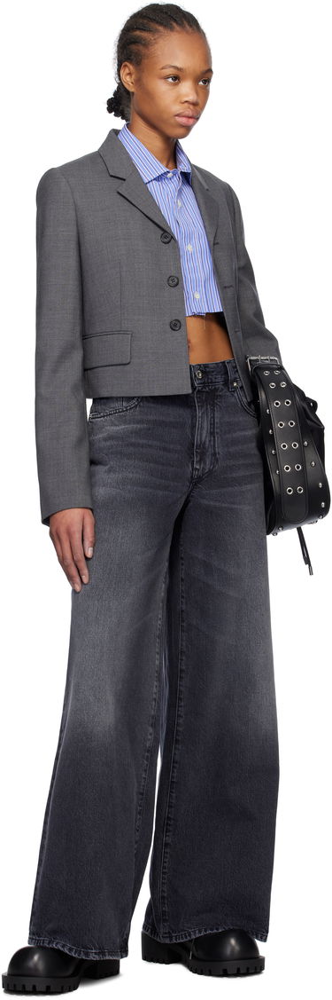 Джинси We11done We11done Oversized Washed Jeans чорний | WD-DP0-25-396-W-BK, 3