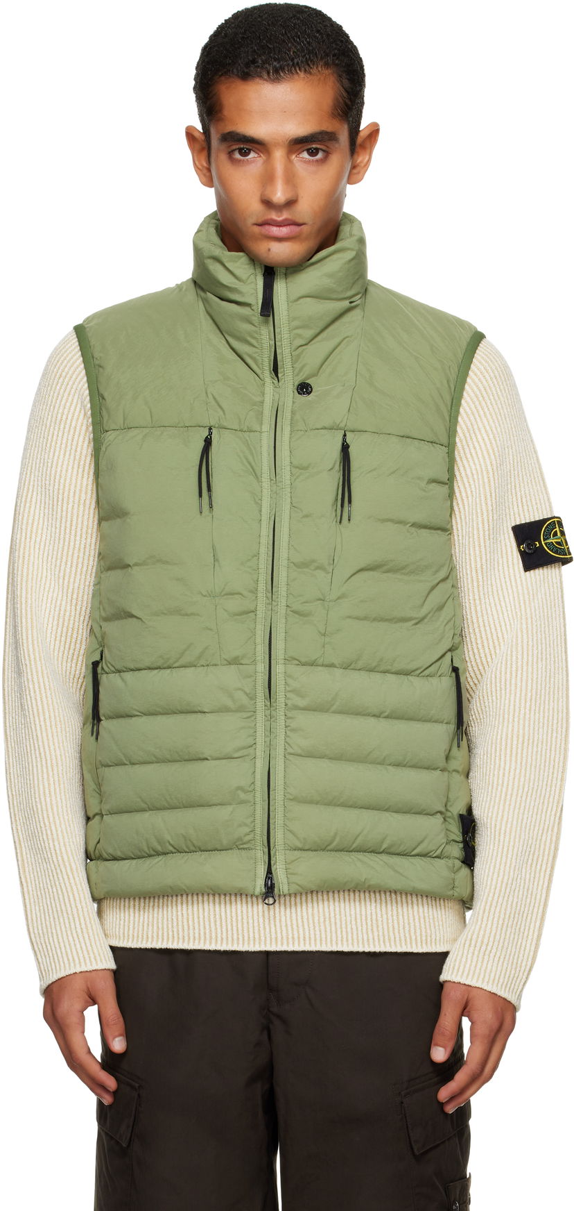 Жилет Stone Island Stone Island Seamless Tunnel Nylon Down-TC Vest Зелений | K2S15 G100004 S0183