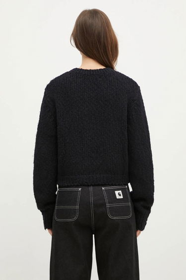Cветр Samsoe Samsoe Samsoe Samsoe Sameryem Wool Cardigan чорний | F24400084, 2