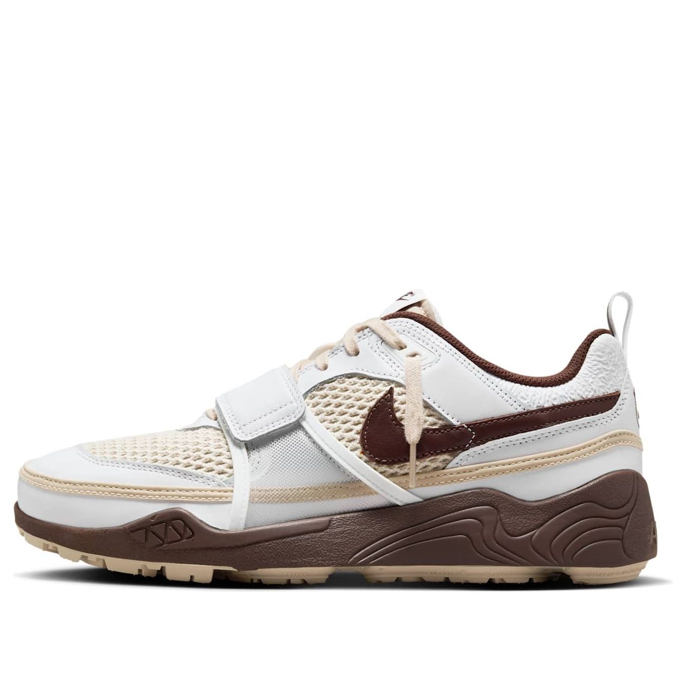 Кросівки та взуття Nike Travis Scott x Zoom Field Jaxx "Light Chocolate" Коричневий | HQ3073-100, 0