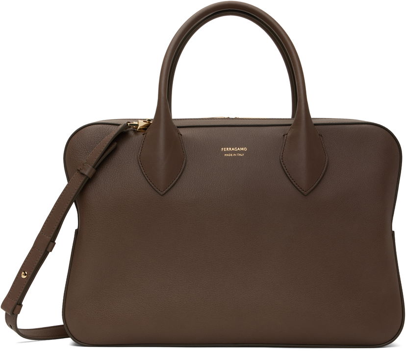 Сумочка FERRAGAMO Ferragamo Stella Medium Bag Коричневий | 779321