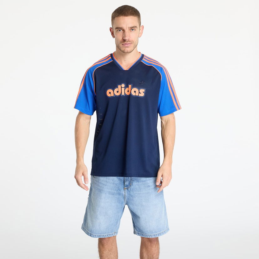 Джерсі adidas Originals adidas Jersey T-Shirt темно-синій | JD0812