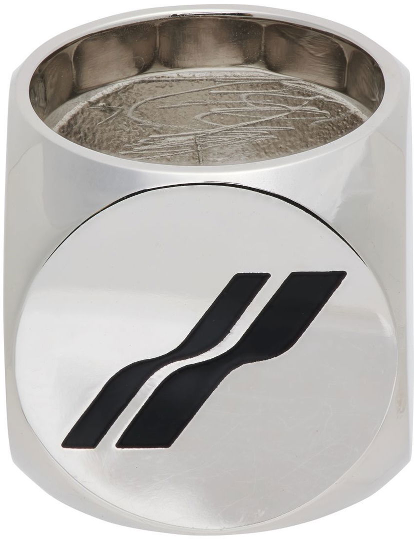 Кільце We11done We11done Logo Dice Ring Металік | WD-AJ1-22-704-U-BK