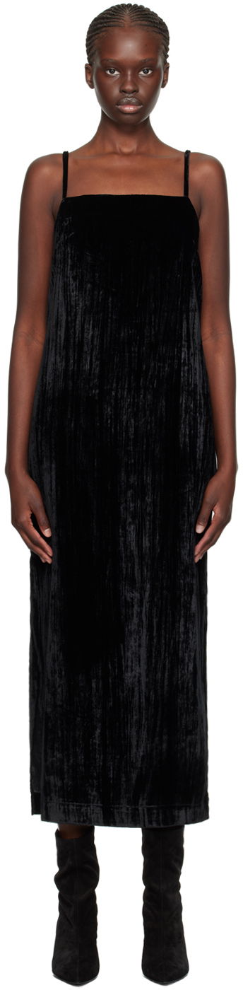 плаття Loulou de Saison Loulou de Saison Etinas Maxi Dress чорний | ETINAS