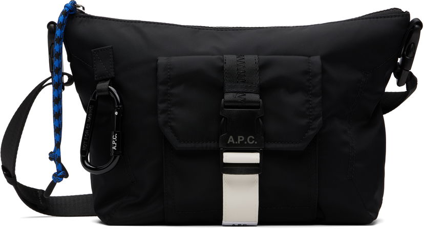 Поясна сумка A.P.C. Trek Bum Bag чорний | PAAGR-H61734
