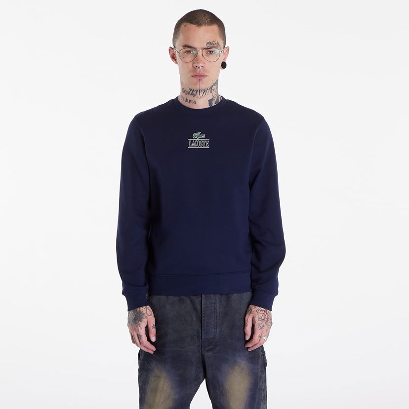 Світшоти Lacoste Sweatshirt Navy Blue темно-синій | SH1156 166