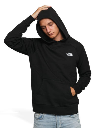 Світшоти The North Face Raglan Red Box Hoodie чорний | NF0A2ZWUKY41